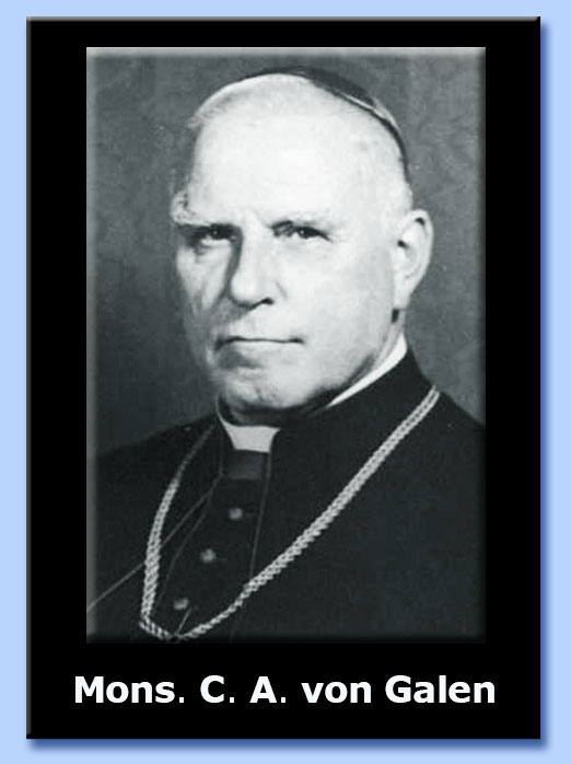 mons. clemens august von galen