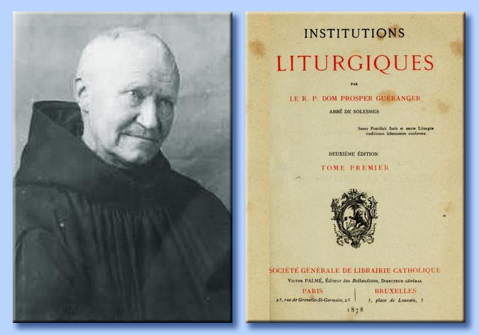 dom prosper guranger - institutions liturgiques