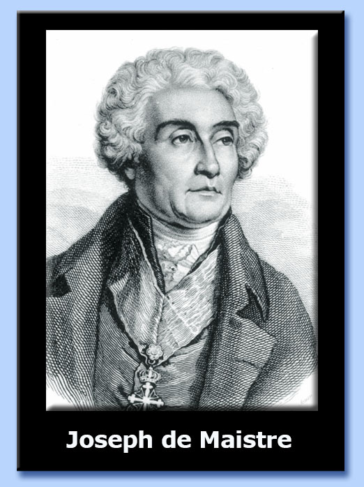 joseph de maistre