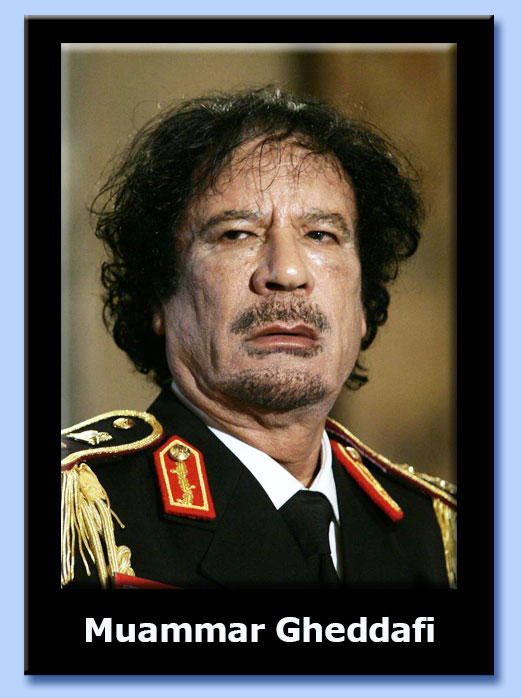 muammar gheddafi