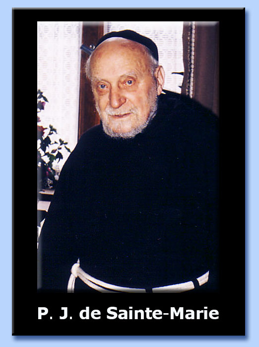 padre joseph de sainte-marie - r. teverance