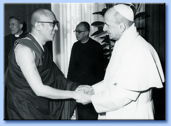 paolo VI - dalai lama