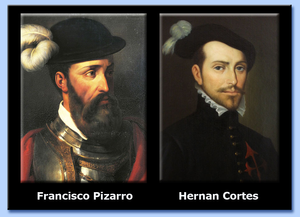 francisco pizarro - hernan cortes