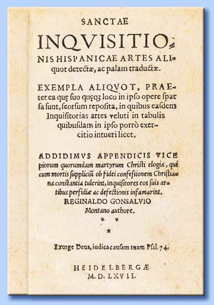 sanctae inquisitionis hispanic artes aliquota detect ac palam traduct