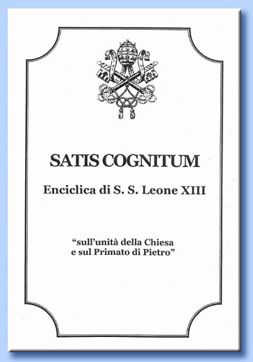leone XIII - satis cognitum