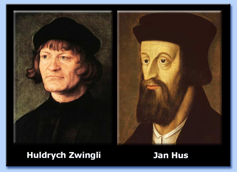 huldych zwingli - jan hus