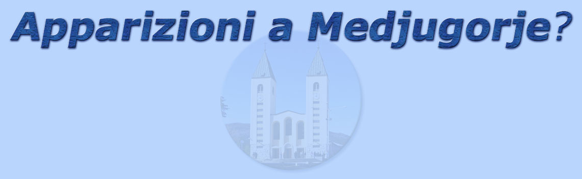 titolo apparizioni a medjugorje?
