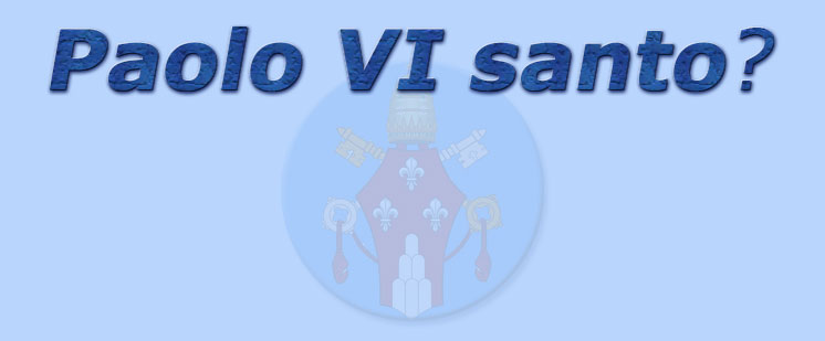 titolo paolo VI santo?