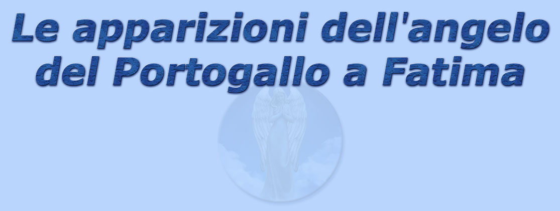 titolo l'apparizione dell'angelo del portogallo a fatima