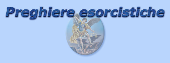 titolo preghiere esorcistiche