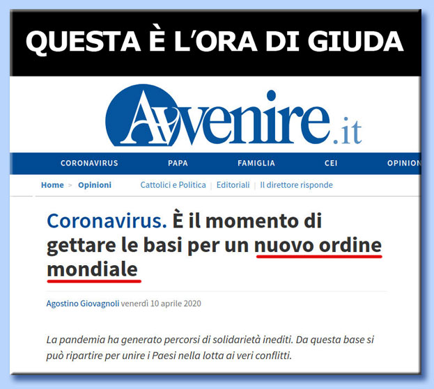 avvenire - nuovo ordine mondiale