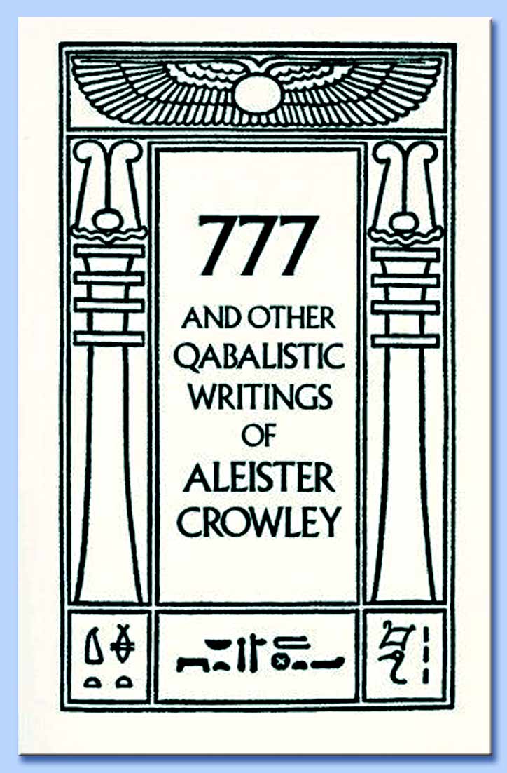777 di aleister crowley