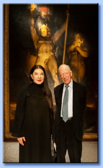 marina abramovic - jacob de rothschild - satana