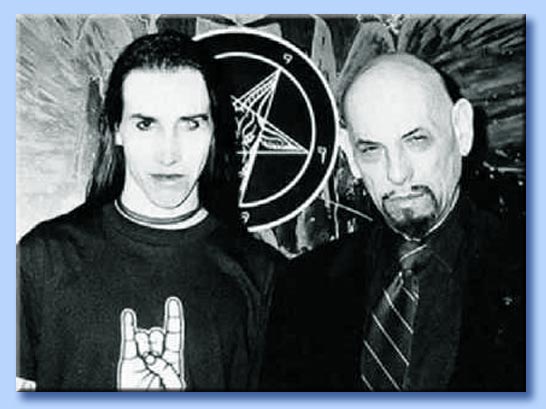 anton lavey - marilyn manson