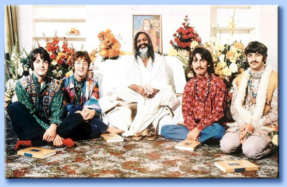 beatles - maharishi mahesh yogi
