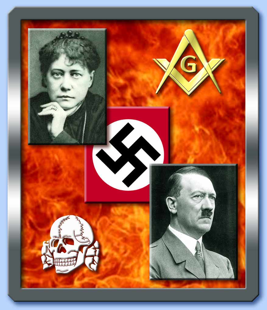 helena petrovna blavatsky - adolf hitler