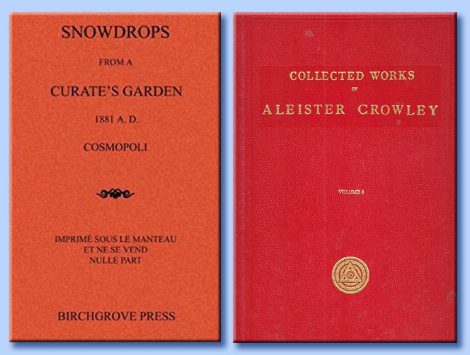 snowdrops from a curate's garden - collected works of aleister crowley