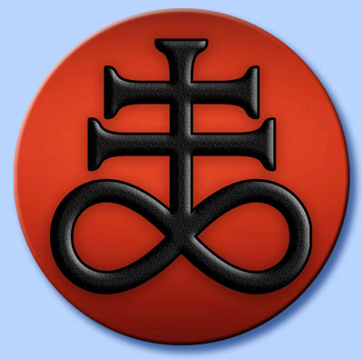 croce del leviatano o croce di satana