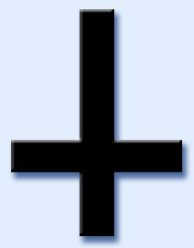 croce rovesciata