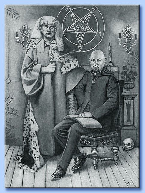 aleister crowley - anton lavey