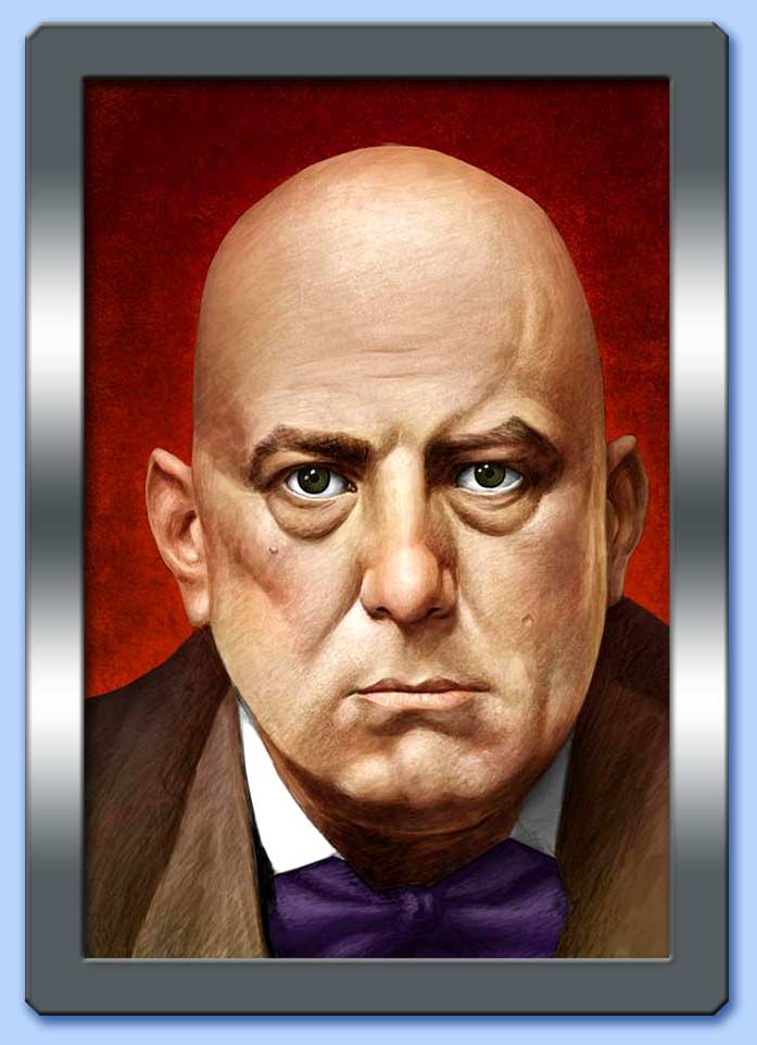 ritratto di aleister crowley