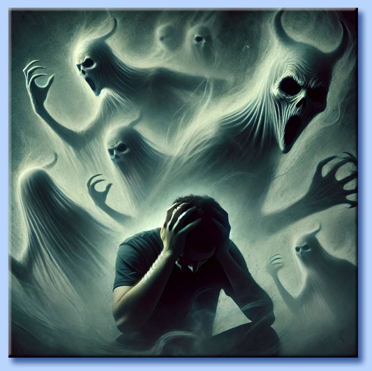 demoni tentano l'uomo