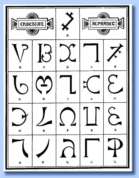 alfabeto enochiano
