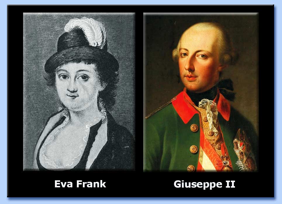 eva frank - imperatore giuseppe II d'asburgo