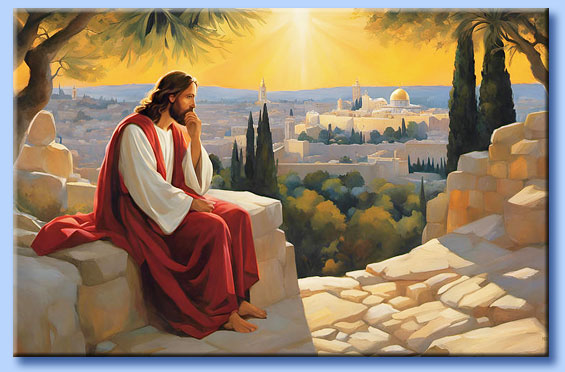 gesù cristo e gerusalemme