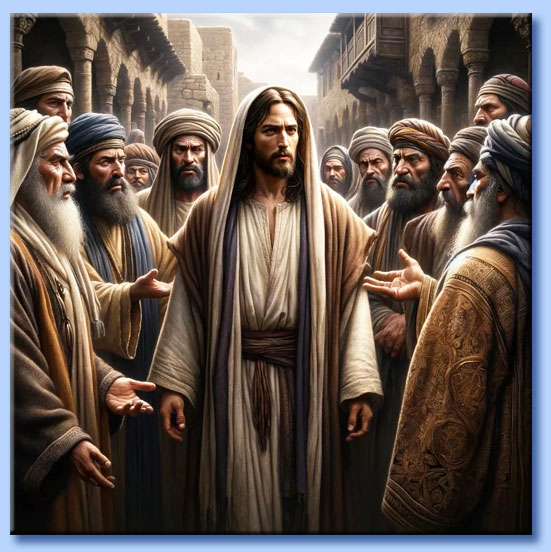 ges cristo e i farisei