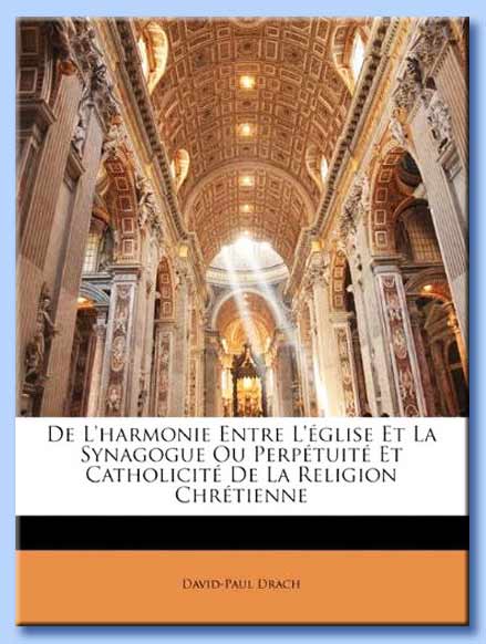 harmonie de l'Entre l'Église et la sinagoga - david-paul drach