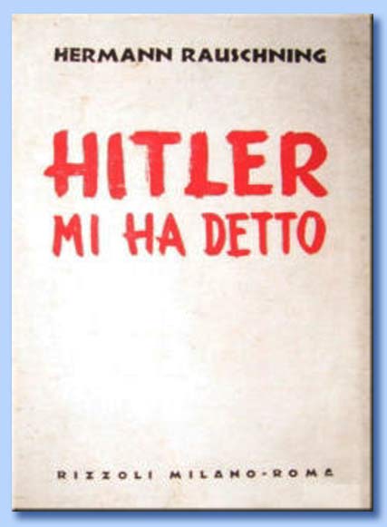 hitler mi ha detto - hermann rauschning