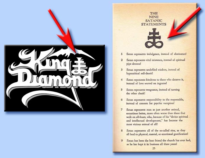 king diamond - simbolo dello zolfo