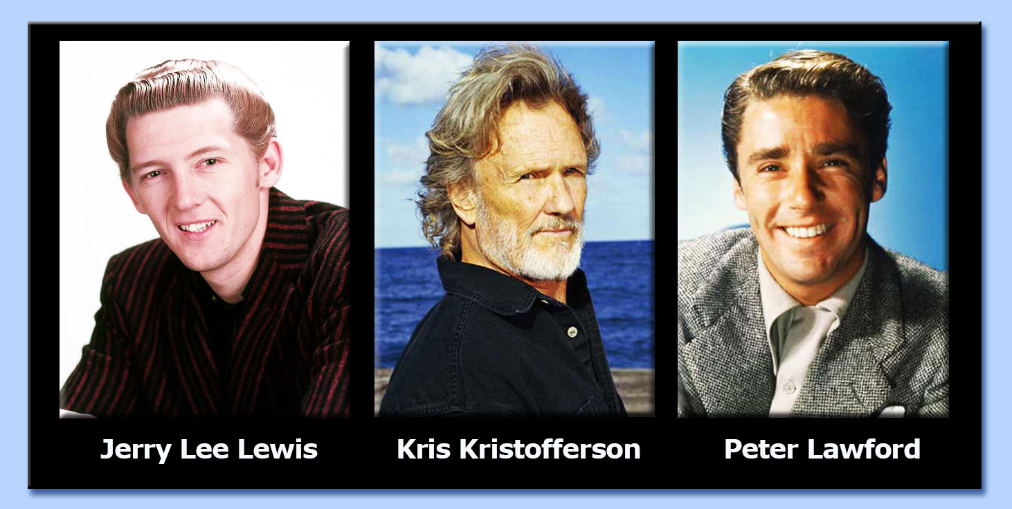 jerry lee lewis - kris kristofferson - peter lawford