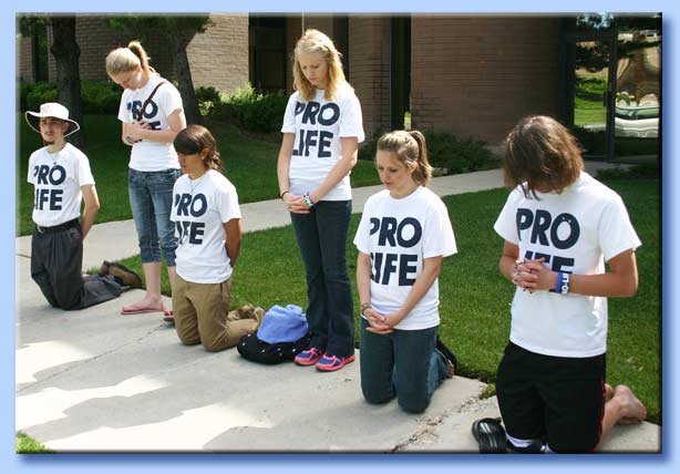 prolife in preghiera