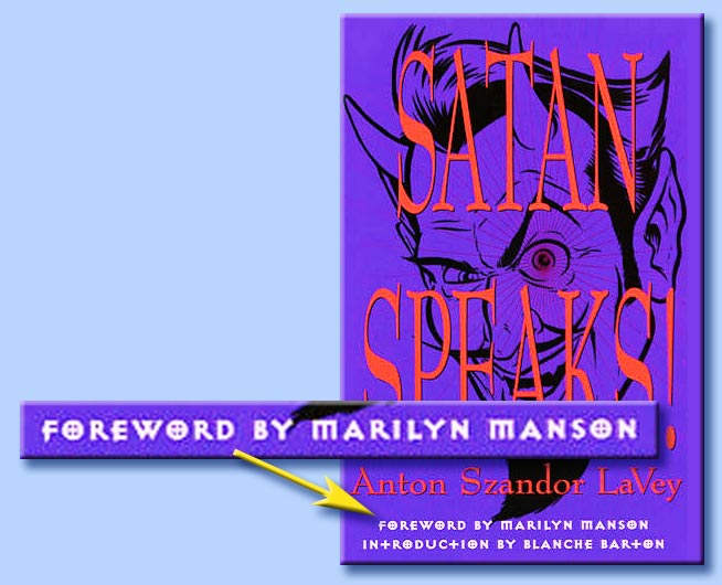 satan speaks - marilyn manson