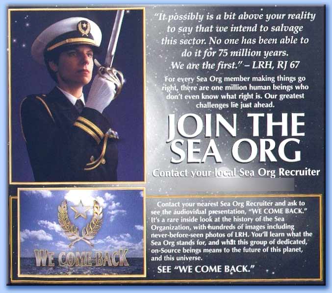 sea organization - scientology