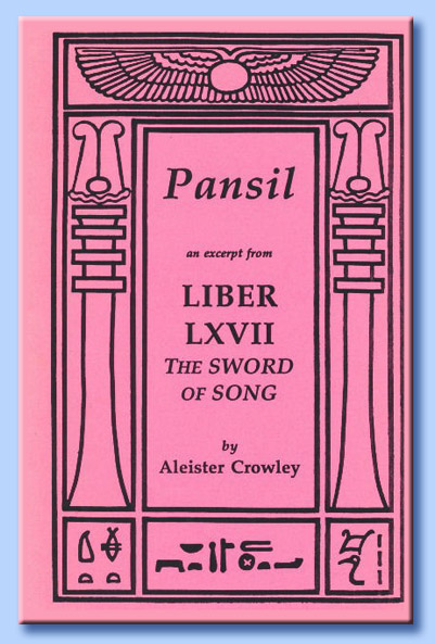 aleister crowley - the sword of song