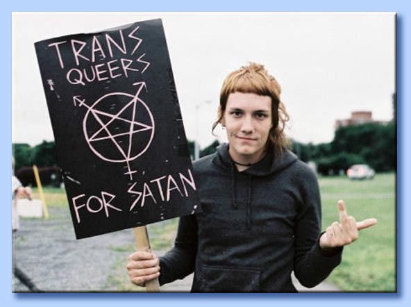 trans queers for satan