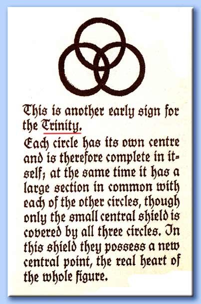 tre cerchi - trinità
