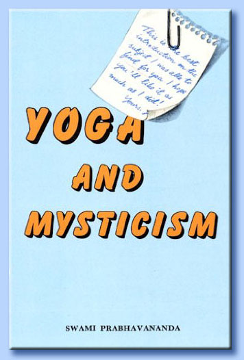 swami prabhavananda - yoga and mysticism 