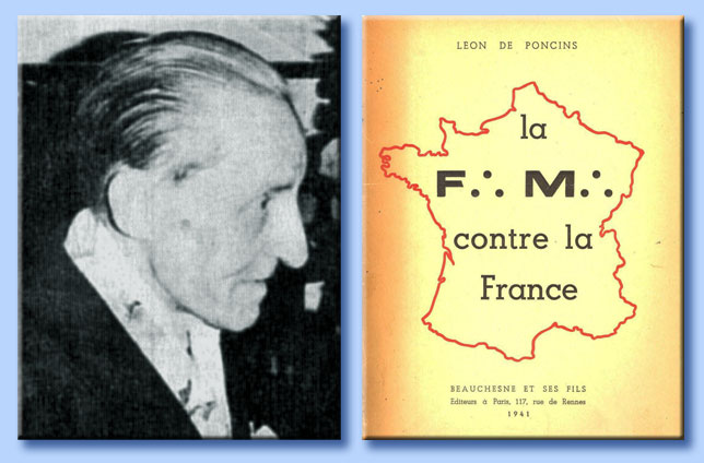 lon de poncins - la franc-maonnerie contre la france