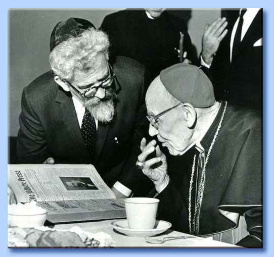 cardinale augustin bea - rabbi abraham joshua heschel