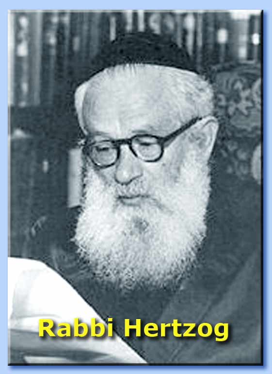 rabbi isaac hertzog