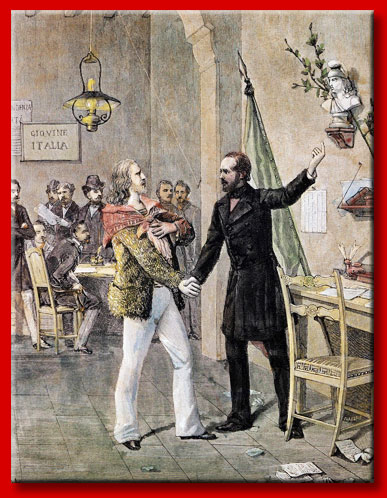 mazzini garibaldi marsiglia 1833