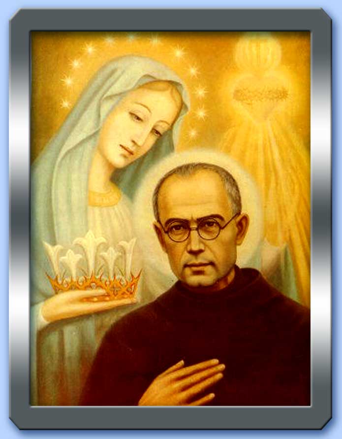 padre kolbe e l'immacolata