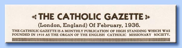 the catholic gazette