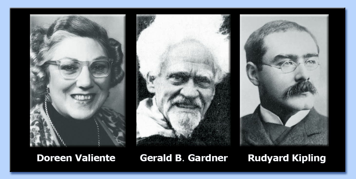 doreen valiente - gerald gardner - rudyard kipling