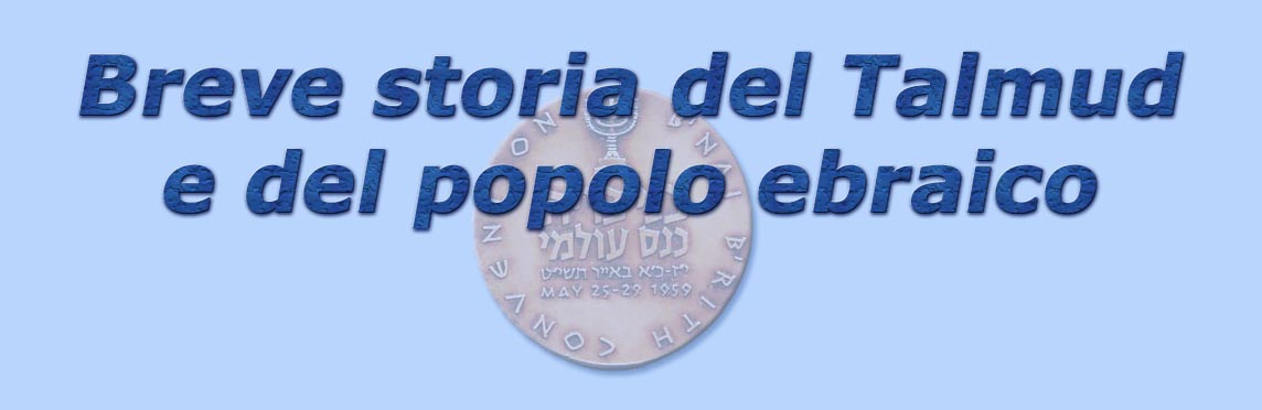 titolo breve storia del talmud e del popolo ebraico