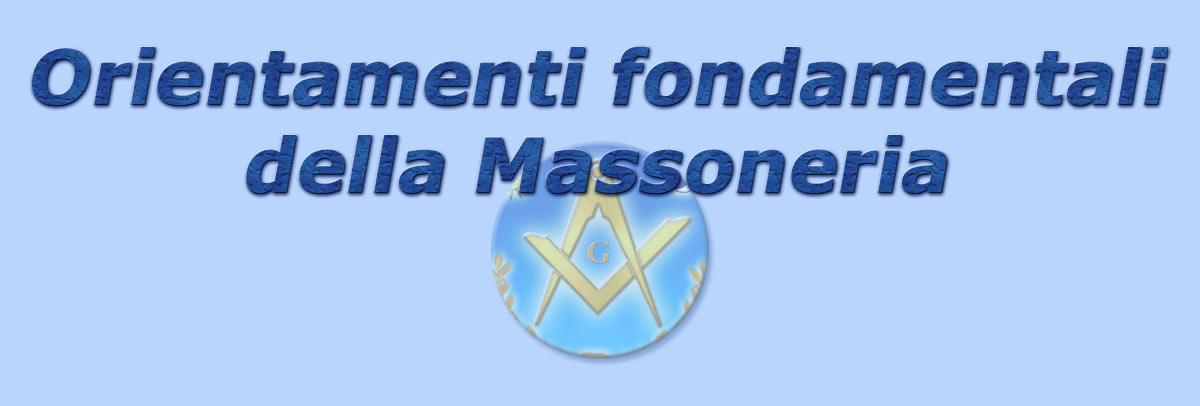 titolo orientamenti fondamentali della massoneria